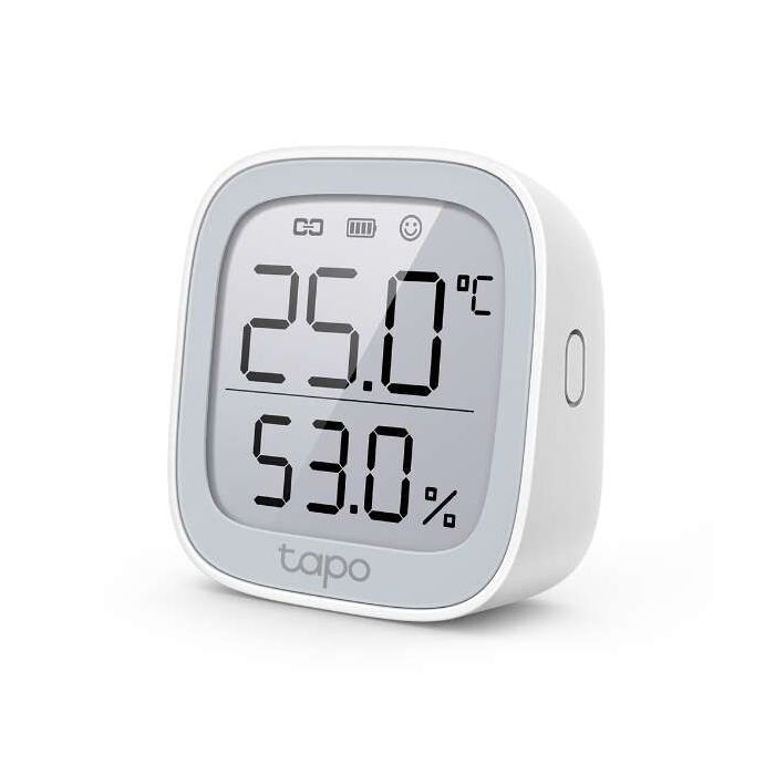 TP-Link Tapo T315 Sensor de Temperatura y Humedad - Pantalla 2.7  - Monitoreo Preciso en Tiempo Real - Notificacion Instantanea