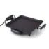 Orbegozo TB 2206 B Tabla de Asado Saludable - Termostato Regulable - Superficie Antiadherente - Recipiente Recoge Grasa - Asas d