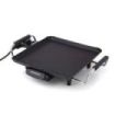Orbegozo TB 2206 B Tabla de Asado Saludable - Termostato Regulable - Superficie Antiadherente - Recipiente Recoge Grasa - Asas d