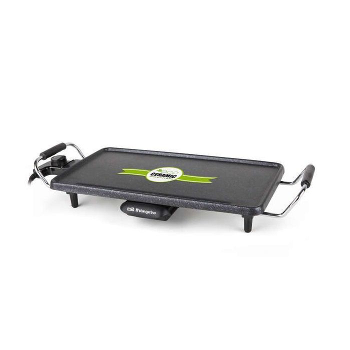 Orbegozo TBC 3000 Asador de Ceramica - Asados mas Exquisitos en su Propio Jugo - Superficie Antiadherente - Recipiente Recoge Gr
