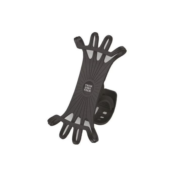 TechOneTech Soporte Universal de Smartphone hasta 7  para Bicicletas/Patinetes - Diseño Antideslizante y Antivibracion - Color N