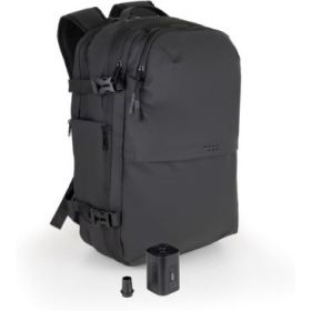 Tooq Mochila de Viaje de 55L - Espalda y Asas Acolchadas - Compresion al Vacio - Incluye Bomba de Aire y Accesorios - Resistente