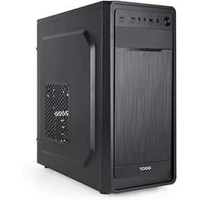 Tooq Prisma Ultra Caja Semitorre ATX - Fuente de Alimentacion 500W - Ventilador 120mm - Bahias 3x 5.25  / 3x 3.5  / 2x 2.5  - 2x
