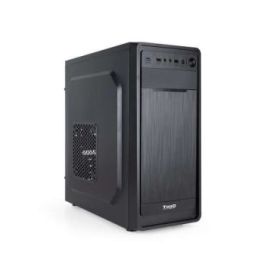 Tooq Caja Semitorre ATX/MicroATX/Mini-ITX - Tamaño Disco Soportado 3.5 , 2.5  - USB3.0, 2.0, Audio HD - Ventilador 120mm Incluid
