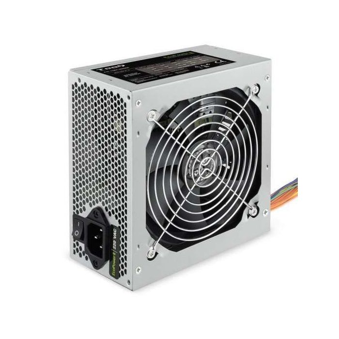 Tooq Ecopower II Fuente de Alimentacion 500W ATX 1.3 12V - PFC Activo - Ventilador Silencioso 120mm