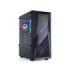 Tooq Biohazard Caja Semitorre Gaming ATX/Micro-ATX/Mini-ITX RGB - Panel Lateral Cristal Templado - Tamaño Disco Soportado 3.5 ,