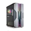 Tooq Nightcity Caja Semitorre Gaming EATX/ATX/Micro-ATX/Mini-ITX - Panel Lateral Cristal Templado - Tamaño Disco Soportado 3.5 ,