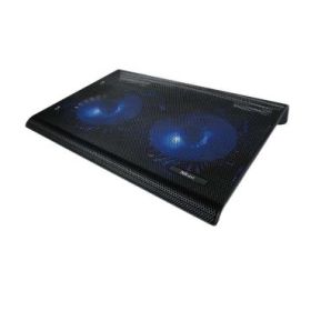 Trust Base de Refrigeracion para Portatil hasta 17.3  USB - Iluminacion LED Azul - 2 Ventiladores de 125mm - 800 RPM - 360 x 280