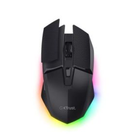Trust GXT 122 Felox+ Raton Gaming Inalambrico con 7 Botones - Bluetooth - Ajustable hasta 12.000dpi - Luz LED RGB - Recargable -