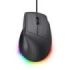 Trust GXT 145 Rexxa Raton Gaming Ergonomico con 10 Botones - Ajustable hasta 12.800dpi - Luz LED RGB - Multidispositivo - 59x79x