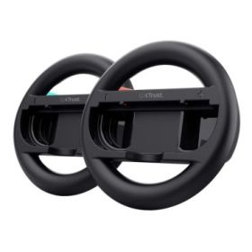 Trust GXT 1257 Pack de 2 Volantes para Joy-Con 2 - Acceso Rapido a los Botones Laterales - Peso Ligero - 33x145mm - Color Negro