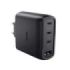 Trust Maxo Cargador de Pared - 65W - GaN - 3xUSB-C - USB-A - Cable USB-C de 2m - Power Delivery - Plastico Reciclado - 30x63x97m