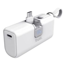 Trust Pacto Bateria Powerbank de 5000mAh - Potencia 20W - 3xUSB-C - Power Delivery - Deteccion Automatica - Plastico ABS - 25x39