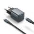 Vention Cargador de Pared - 20W - GaN - Cable USB a Lightning de 1m - USB-C - Power Delivery 3.0 - Qualcomm 3.0 - Carga Rapida -