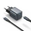Vention Cargador de Pared - 20W - GaN - Cable USB a Lightning de 1m - USB-C - Power Delivery 3.0 - Qualcomm 3.0 - Carga Rapida -
