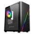 Unykach Mini Glayze Caja Micro-ATX - Iluminacion ARGB - Lateral Cristal Templado - USB-A 2.0/3.0 y Audio - 1 Ventilador 120mm RG