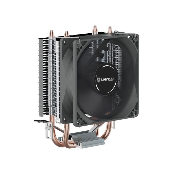 Unykach Unycool H20 Disipador CPU - Multisocket Universal - Ventilador 90mm - Color Negro