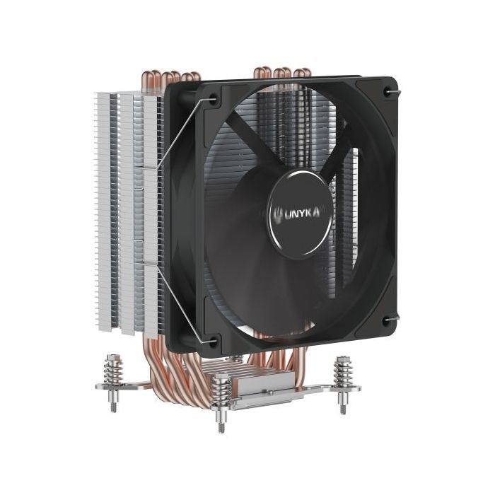 Unykach Unycool H60 Disipador CPU - Multisocket Universal - Ventilador 120mm - Color Negro