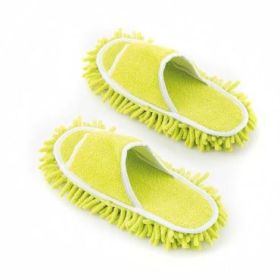 Innovagoods Mop-Go Zapatillas Mopa - Suelas con Velcro Extraibles - Facil Limpieza - Talla Unica 35-43 - Unisex - 27x11x4cm - Co