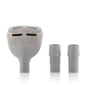 Innovagoods Smoovah Cepillo Quitapelos para Aspirador - Incluye 2 Adaptadores - Ideal para Mascotas - Universal - Facil Limpieza