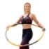 Innovagoods O-Waist Aro de Fitness Desmontable - Recubierto de Espuma - Multideporte - Diametro Ajustable - Polipropileno - Colo