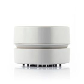 Innovagoods Micuum Mini Aspirador de Escritorio - Ideal para Mascotas - Facil Limpieza - Cepillos en la Base - 2 Pilas AA - Inte