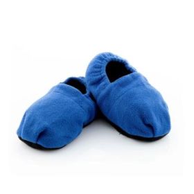 Innovagoods Zapatillas de Casa Calentables en Microondas - Facil Limpieza - Sacos con Perlas de Arcilla - Poliester - Unisex - T