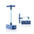 Innovagoods Funp Pogo Saltarin de Goma - Soporta hasta 70kg - Antideslizante - Sonido de Pitido - 55x24x11cm - Color Azul