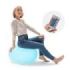 Innovagoods Pulight Asiento Hinchable - Luz LED Multicolor - Soporta hasta 100kg - Mando a Distancia - Incluye Hinchador - IP68