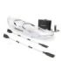 Innovagoods Kayak Inflable para 2 Personas - Bomba Manual - Soporta hasta 180kg - Incluye Accesorios - Bolsa de Transporte - 2 R