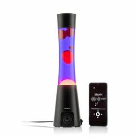 Innovagoods Maglamp Lampara de Lava con Altavoz - 3W - Bluetooth - Incluye Bombilla de Repuesto - Cable 170cm - Estilo Retro - J