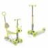 Innovagoods Scuvol Patinete Infantil Evolutivo 3 en 1 - Ruedas de 12cm - Soporta hasta 40kg - Incluye Accesorios - Altura Ajusta