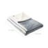 Innovagoods Heklet Manta Electrica - 160W - Cable 235cm - Temperatura Regulable - Temporizador - Apagado Automatico - Calentamie