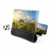 Innovagoods Screenier Amplificador de Pantalla para Moviles con Altavoz - Bluetooth - Autonomia 180min - 1200mAh - Cable 3cm - P