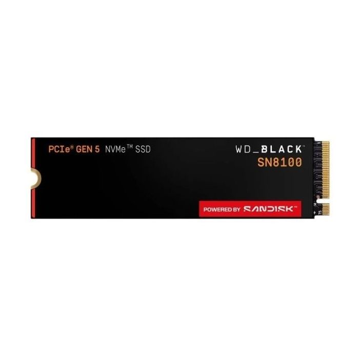 WD Black SN8100 Disco Duro Solido SSD 2TB M2 2280 PCI Express 5.0 NVMe