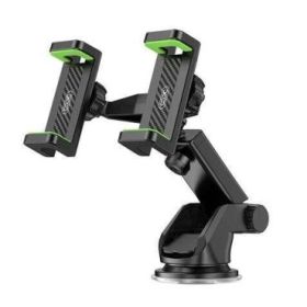 XO Soporte Universal para Telefonos - Apertura Mandril de 60-90mm - Ventosa de Agarre Fuerte - Dimensiones de 190x170x75mm - Pes