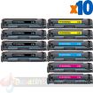 Canon 075H  Pack de 10 Cartuchos de Toner Genericos