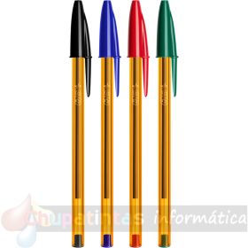Bic Cristal Original Fine Pack 50 Bolígrafos de Bola - Punta Redonda de 0.8mm - Trazo de 0.30mm -  Color Azul-3