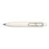 Uni-ball One P Boligrafo Retractil con Punta Fina 0.5mm - Agarre Suave y Comodo - Tinta Color Negro - Cuerpo de Color Blanco Yog