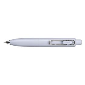 Uni-ball One P Boligrafo Retractil con Punta Fina 0.5mm - Agarre Suave y Comodo - Tinta Color Negro - Cuerpo de Color Azul Soda