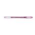 Uni-ball Signo Sparkling UM-120SP Roller de Tinta Gel - Punta de Bola 1mm - Tinta Pigmentada Resistente al Agua y Luz - Efecto P