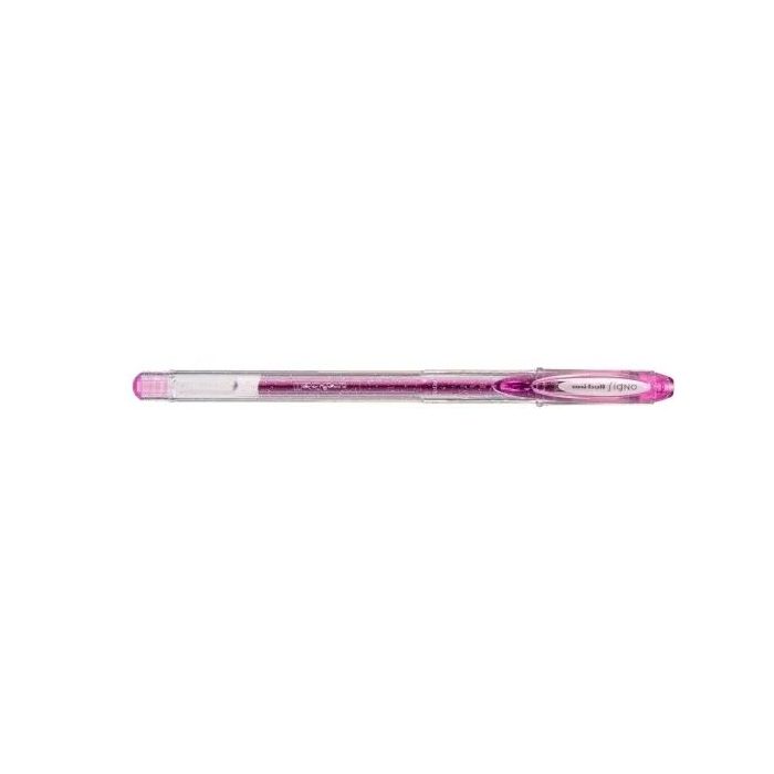 Uni-ball Signo Sparkling UM-120SP Roller de Tinta Gel - Punta de Bola 1mm - Tinta Pigmentada Resistente al Agua y Luz - Efecto P