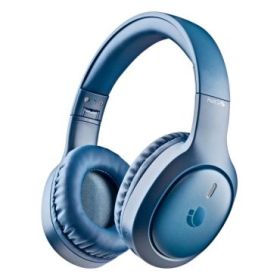NGS Artica Tempest Auriculares Bluetooth 6.0 - Bateria Extraible - Plegable - Autonomia hasta 80h - Color Azul