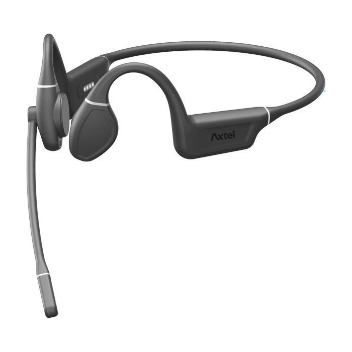 Axtel Aura Pro Auricular Condccion Osea con Microfono Bluetooth - 6 Horas de Autonomia en Conversacion - Cancelacion de Ruido -