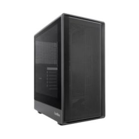 CoolBox Gaming GA700 Darkface Caja Torre ATX - 1 x USB C 3.2 1 x USB A 3.2 1X USB A 2,0 1 x Audio + Micro - Color Negro