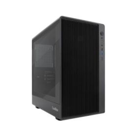 CoolBox Gaming GM350 Darkface Caja Torre MicroATX - 1 x USB C 3.2 1 x USB A 3.2 1X USB A 2,0 1 x Audio + Micro - Color Negro
