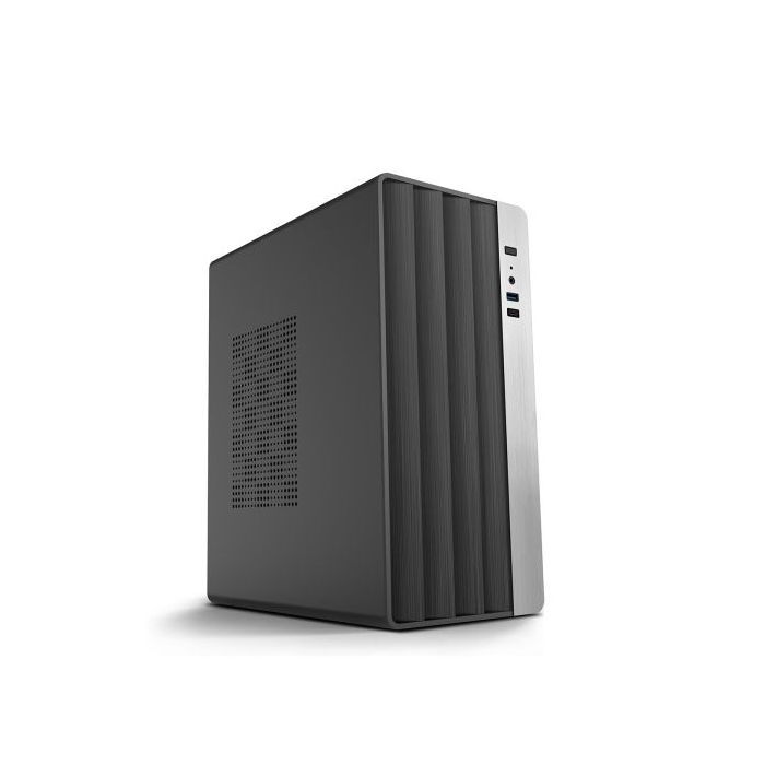 CoolBox M870 Caja Torre MicroATX - 1 x USB C 3.1 1 x USB A 3.1 1 x Audio + Micro - Fuente 500W - Color Negro