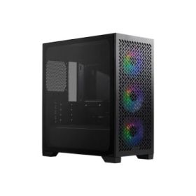 Cooler Master Elite 302 Caja MicroATX - 3 Ventiladores 120mm ARGB - Ventana lateral - Frontal Mesh - USB-C USB-A 3.5 Audio y Mic
