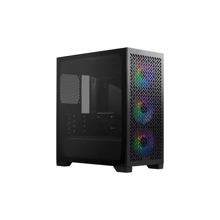 Cooler Master Elite 302 Caja MicroATX - 3 Ventiladores 120mm ARGB - Ventana lateral - Frontal Mesh - USB-C USB-A 3.5 Audio y Mic