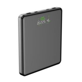 Leotec Powerbank 20.000 mAh - Carga Rapida 100W - Pantalla LED - 4 Puertos -  Color Negro